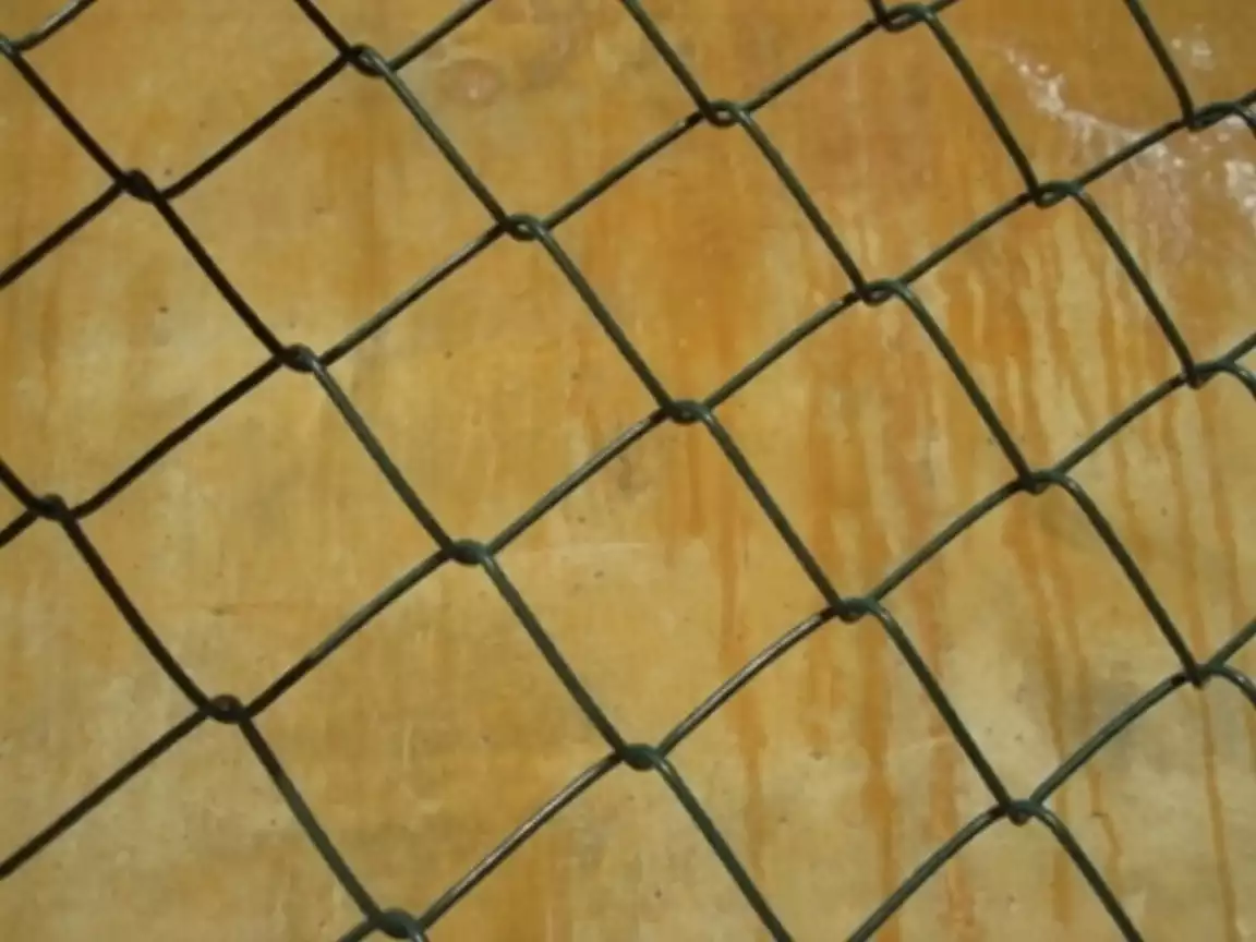 Malla de simple torsión verde Malla de simple torsión verde