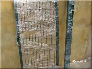 Puerta metálica Modelo Eco de una hoja de 2m de alt dcha o izq: verde